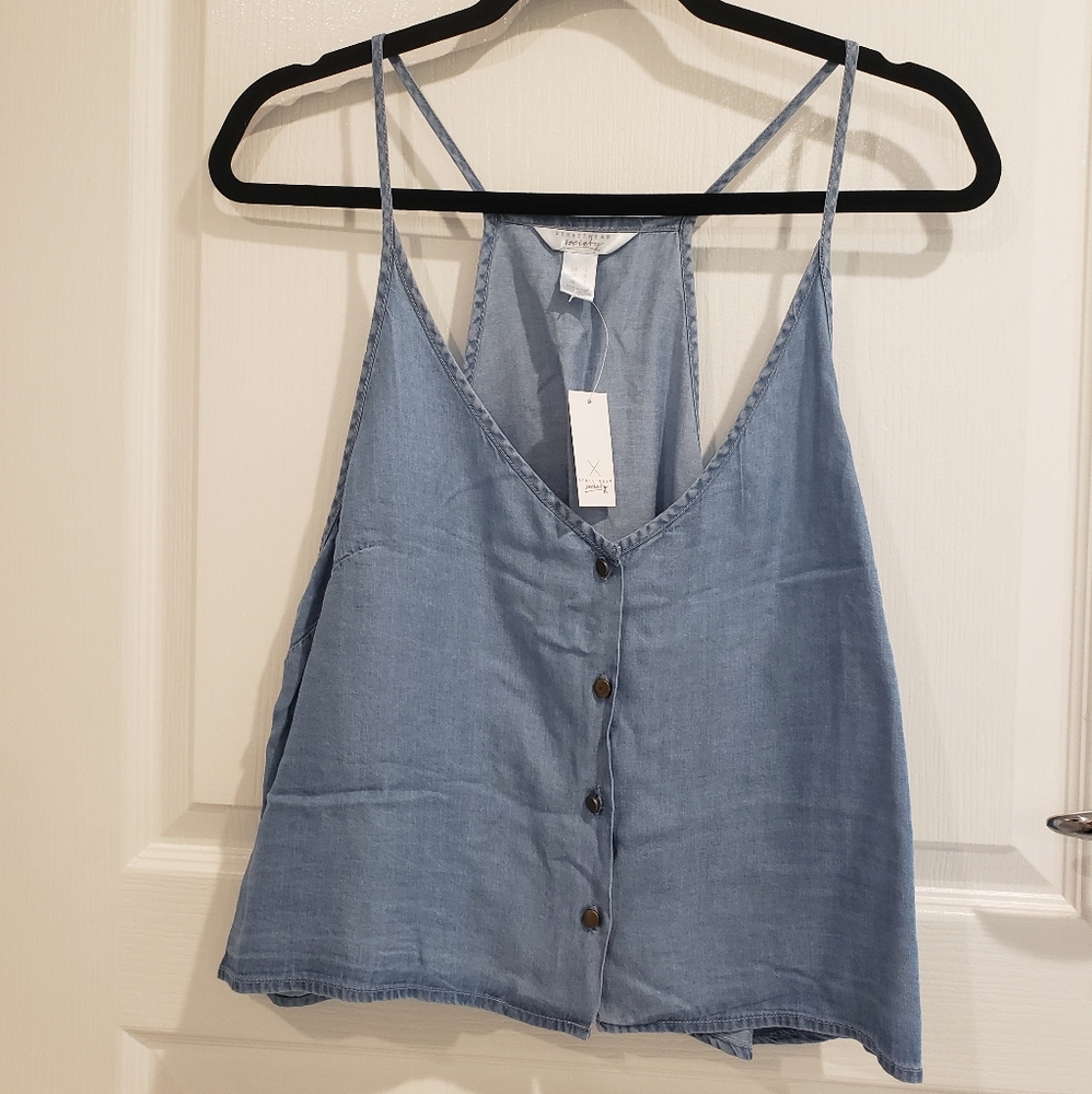 Denim tank top